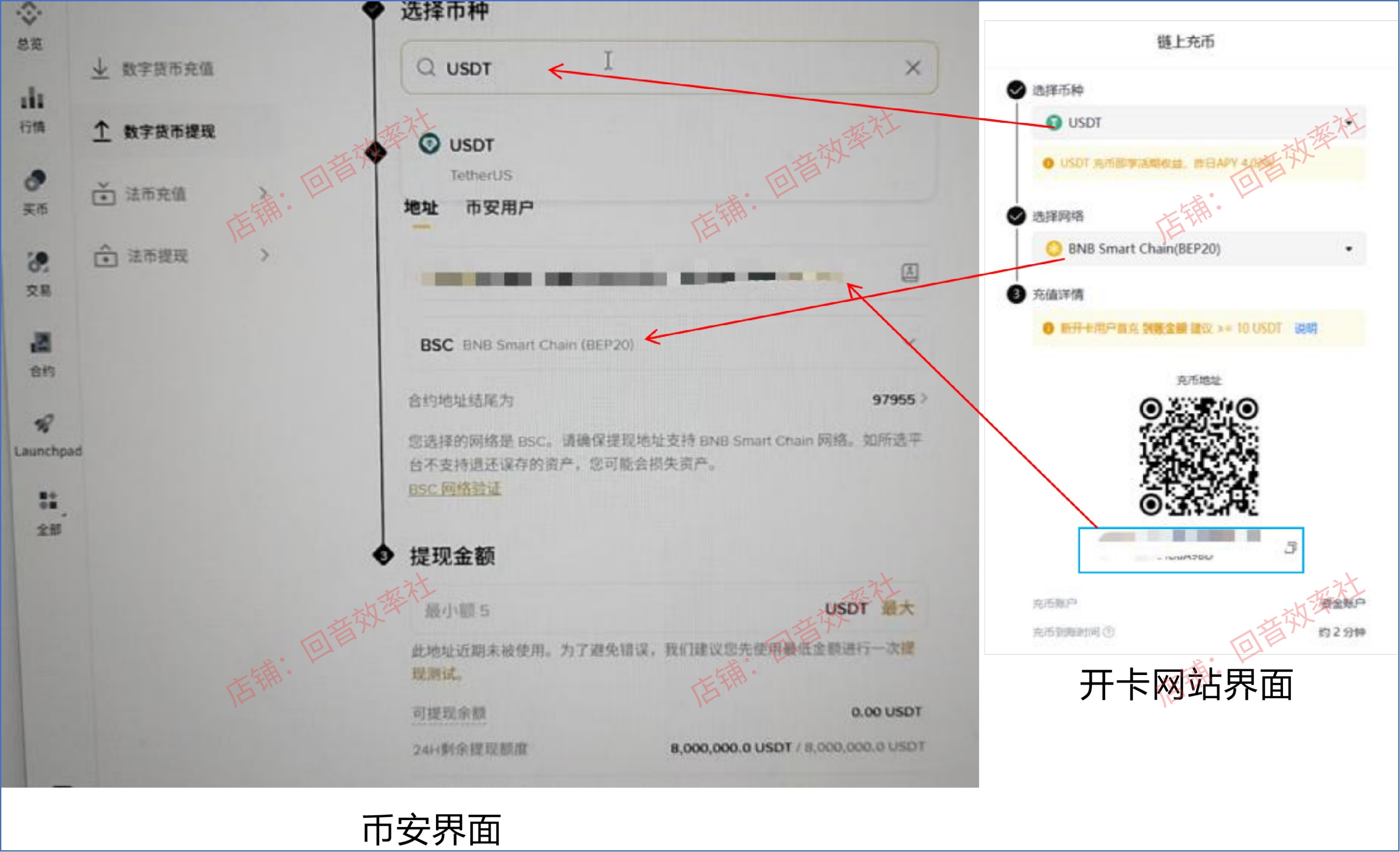 币安提现与 Roogoo 充币地址